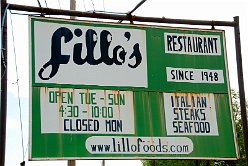 Lillo's sign