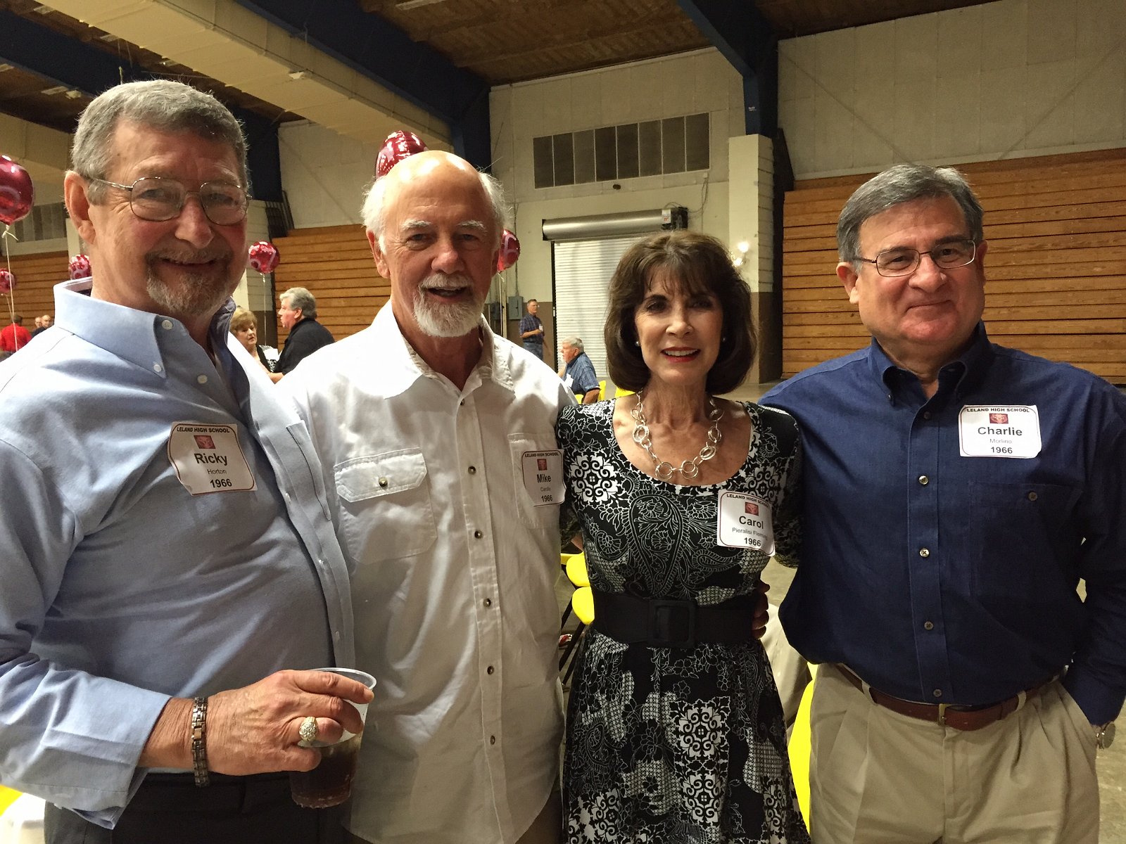 IMG_0274.JPG - Rick Horton, Mike Carollo, Carol Pieralisi Fleming, and Charlie Morlino.