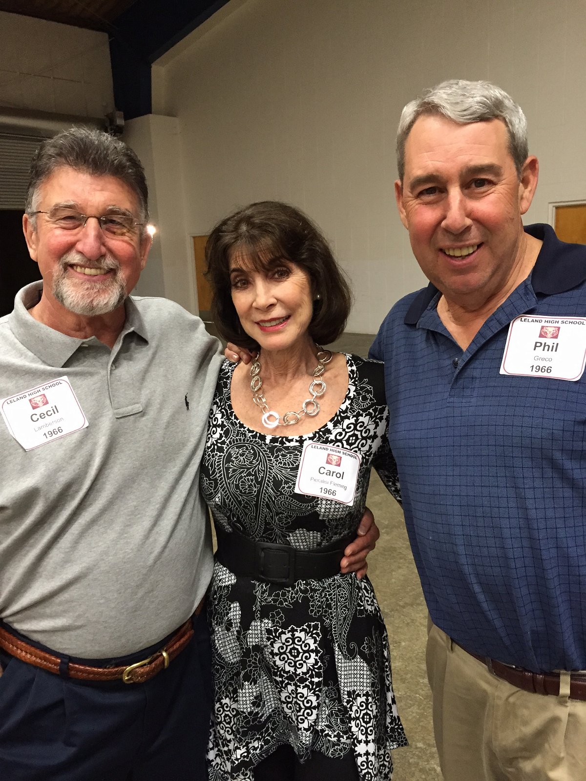 IMG_0278.JPG - Cecil Lamberson, Carol Pieralisi Fleming and Phil Greco enjoy a visit!