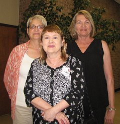 Debbie Tuck Shuffield, Rusha Stephens Halford and Pam Tuck  Miller