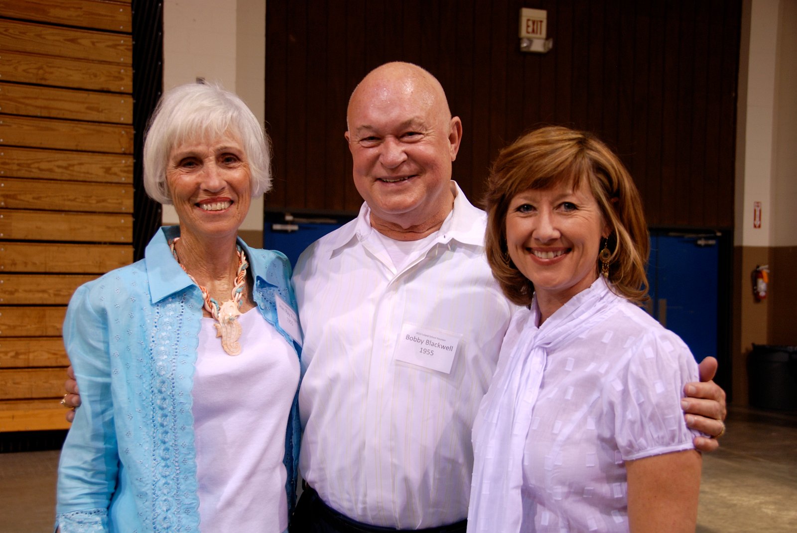 Jean Ray Rogers '55, Bobby Blackwell '55, Debbie Mc Daniel Rogers '76.JPG