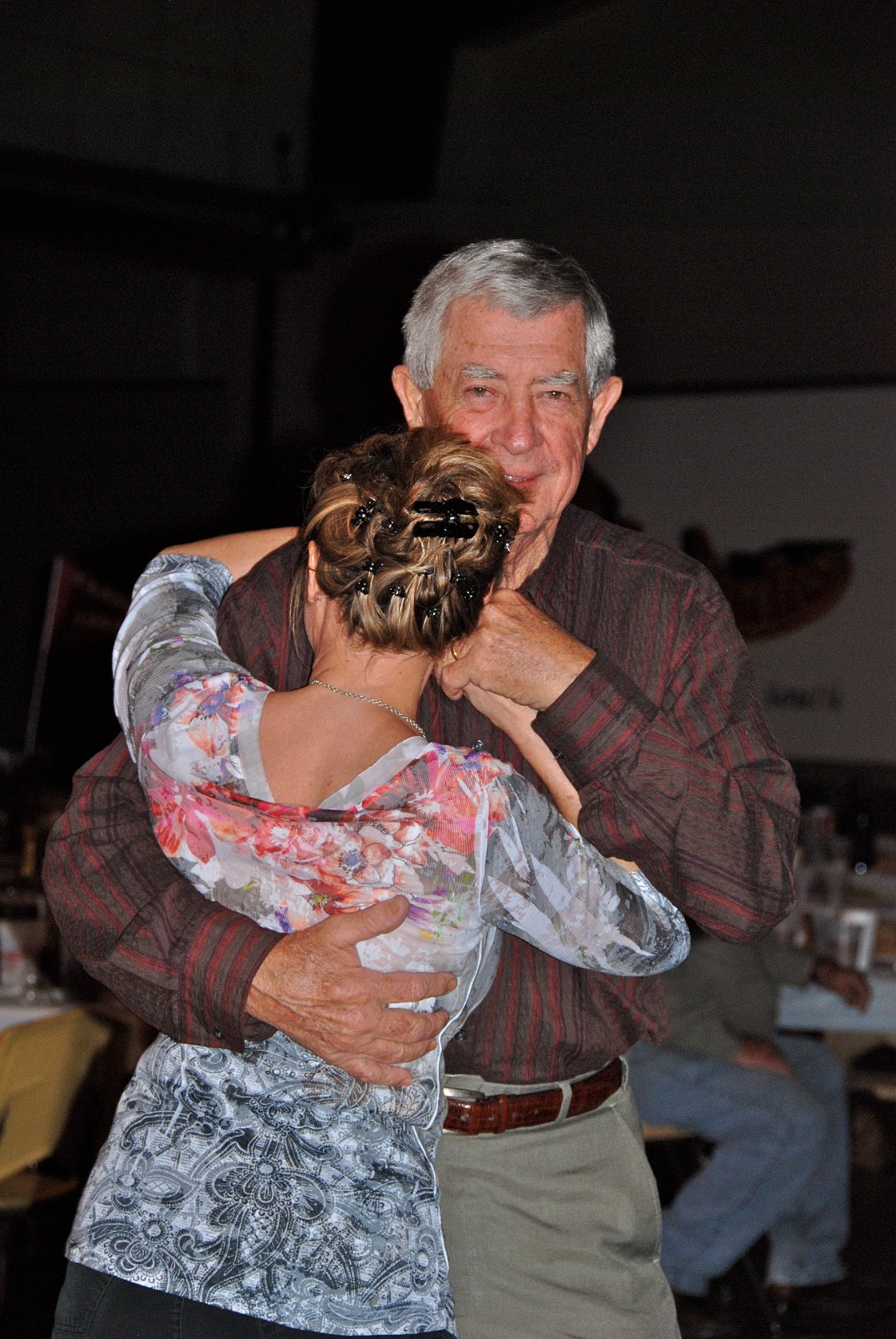 Lee Rowell _55 dancing with Sylvia Cranston Mc Daniel's daughter Debbie.jpg