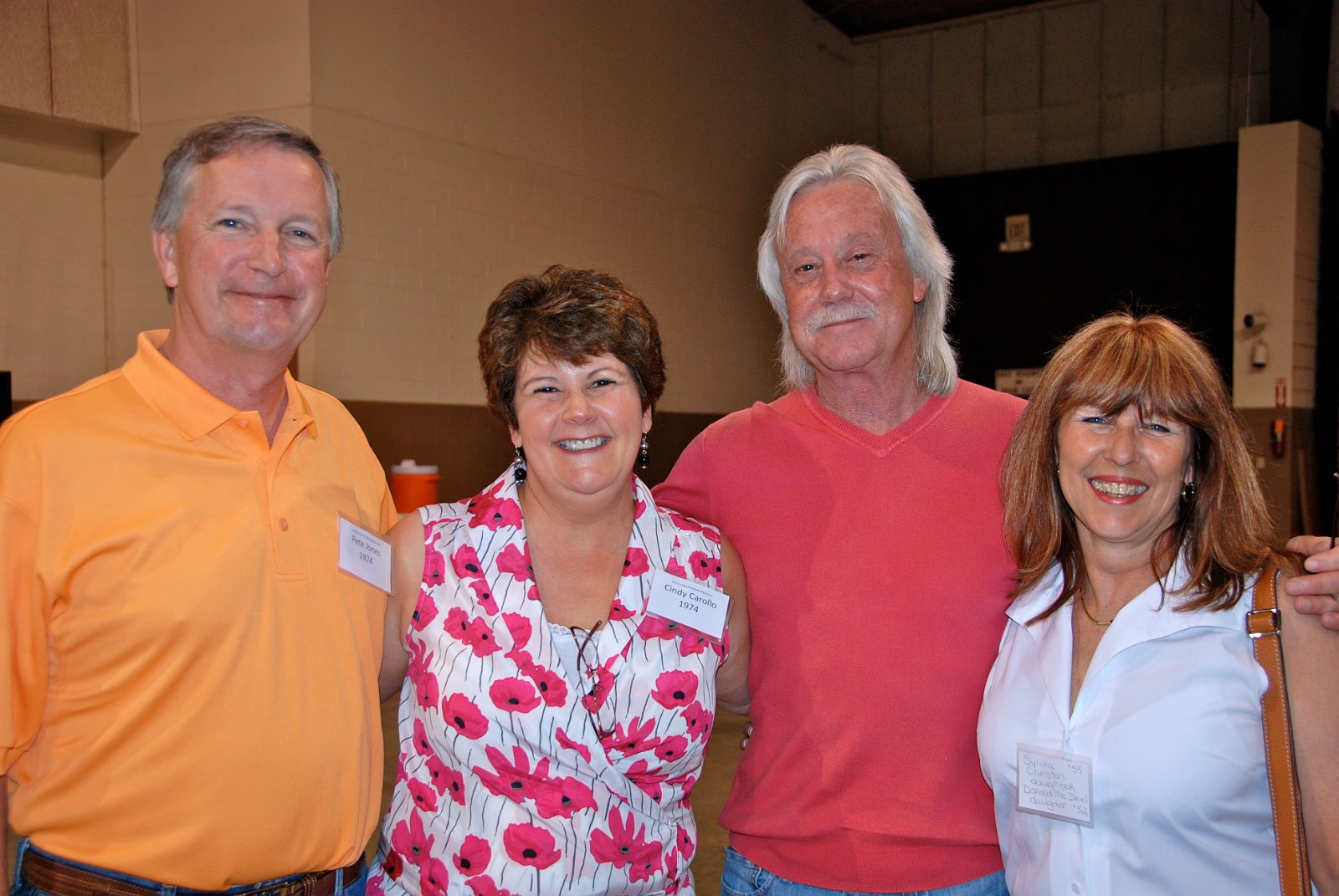 Peter Jones, Cindy Carollo Peterson, Richard Webb and Susie Mc Daniel Mathias all 1974.JPG