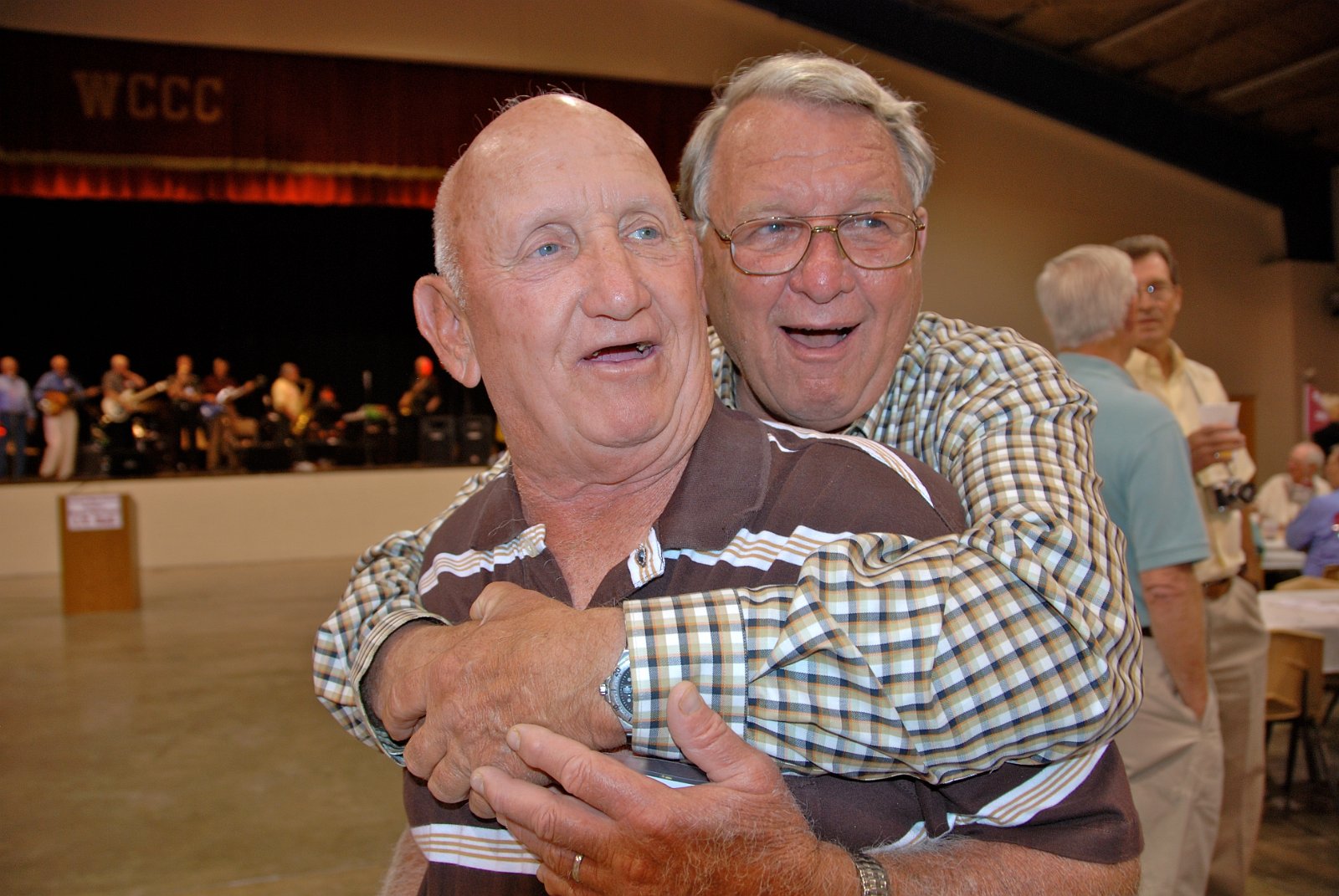 Sam Carollo '55 and George Rea Walker.JPG