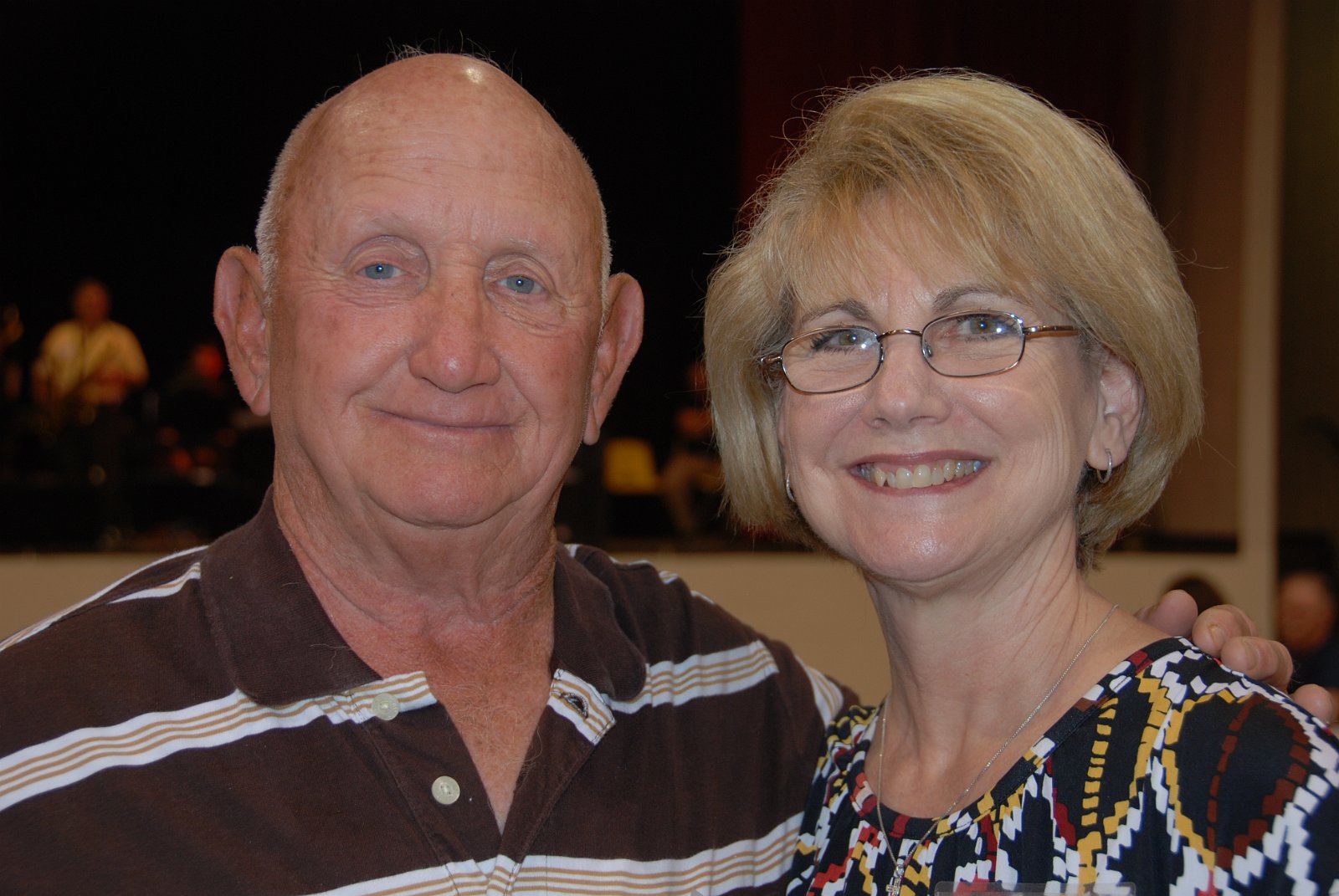 Sammy Carollo '55 and wife.JPG