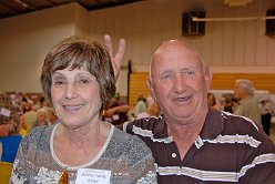 Arlene Hurtig Rubel and Sammy Carollo '55