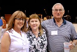 Susie Mc Daniel Mathias '74, Rusha Stephens Halford '71, and Uncle Phil Cranston '63