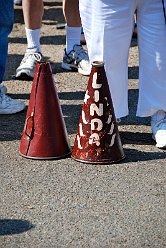 Linda Carollo's original cheerleading bull horn