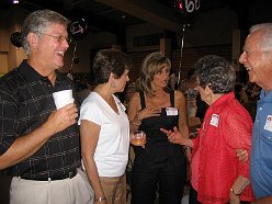 Vicki Petro, Clare, Ida, and Sam Cefalu